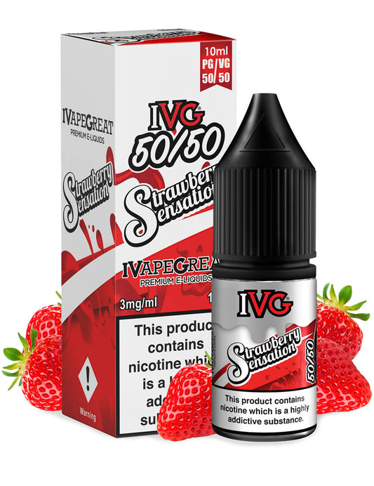 IVG Strawberry Sensation 50/50 x10