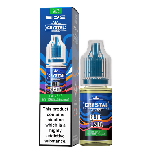 SKE Crystal Blue Fusion Nic Salt x10