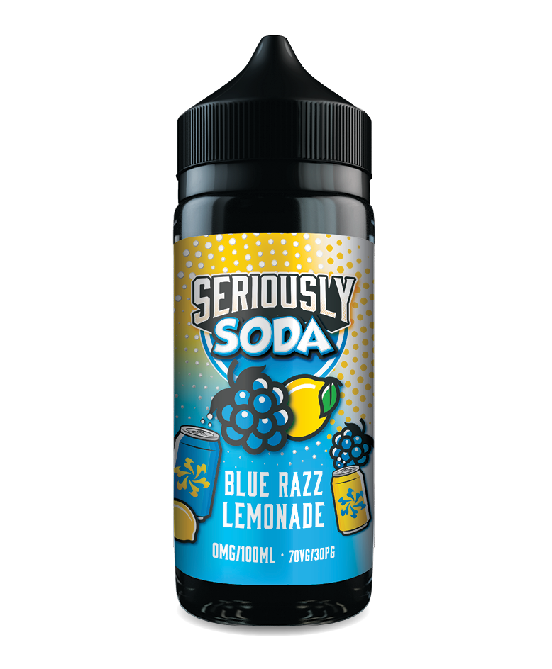 Seriously Soda Blue Razz Lemonade - By Doozy