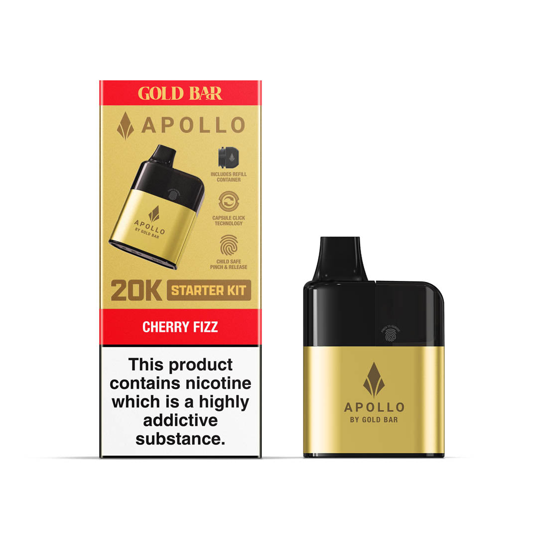 Gold Bar Apollo 20K - Cherry Fizz x5