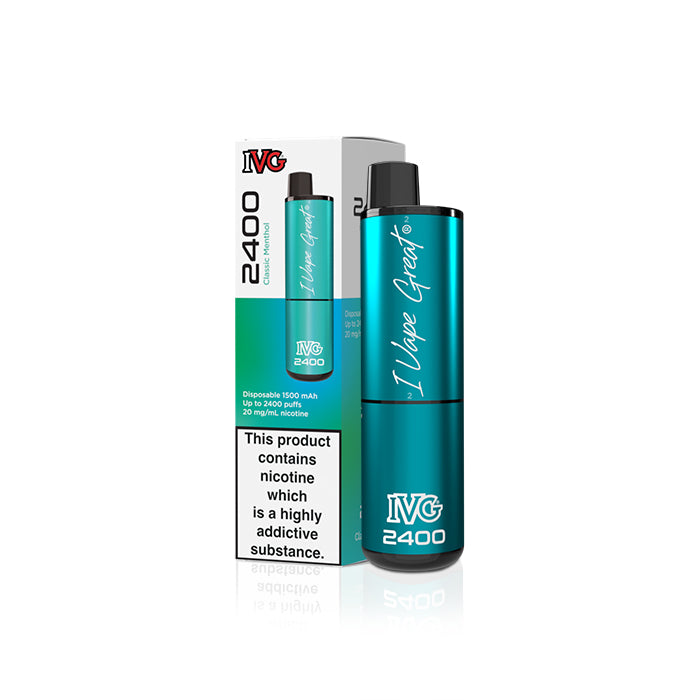 IVG 2400 Classic Menthol x5