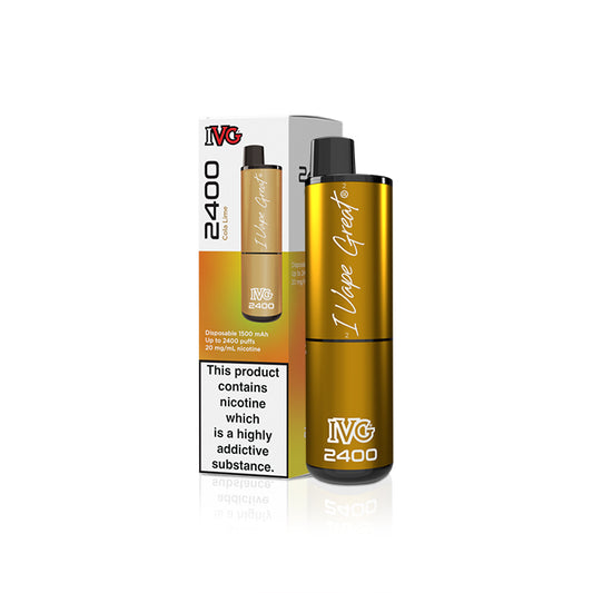 IVG 2400 Cola Lime x5