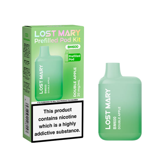 Lost Mary BM600 Pod Kit - Double Apple x10