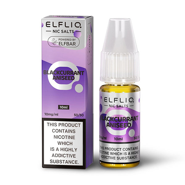 ELFLIQ - BLACKCURRANT ANISEED x10