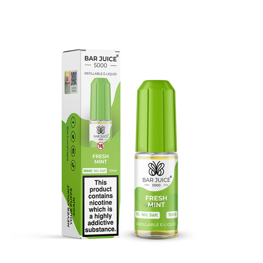 Bar Juice 5000 - Fresh Mint Nic Salt x10