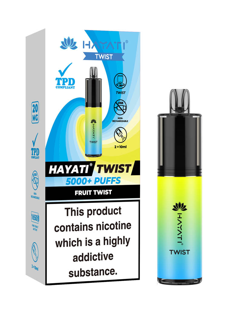 Hayati Twist 5000+ Fruit Twist x5