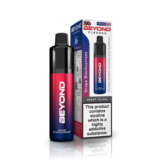 IVG Beyond CLK6000 Grape Blackcurrant x5