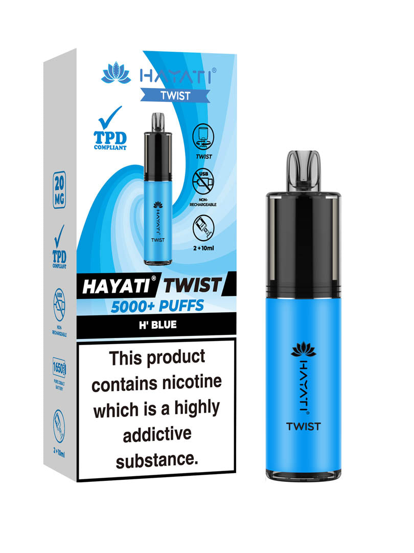 Hayati Twist 5000+ H' Blue x5