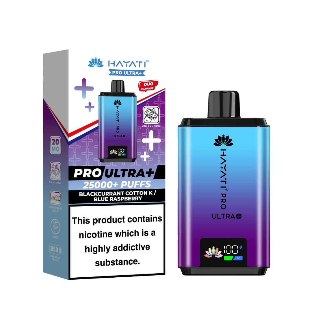 Hayati Pro Ultra+ 25K Vape Kit x5