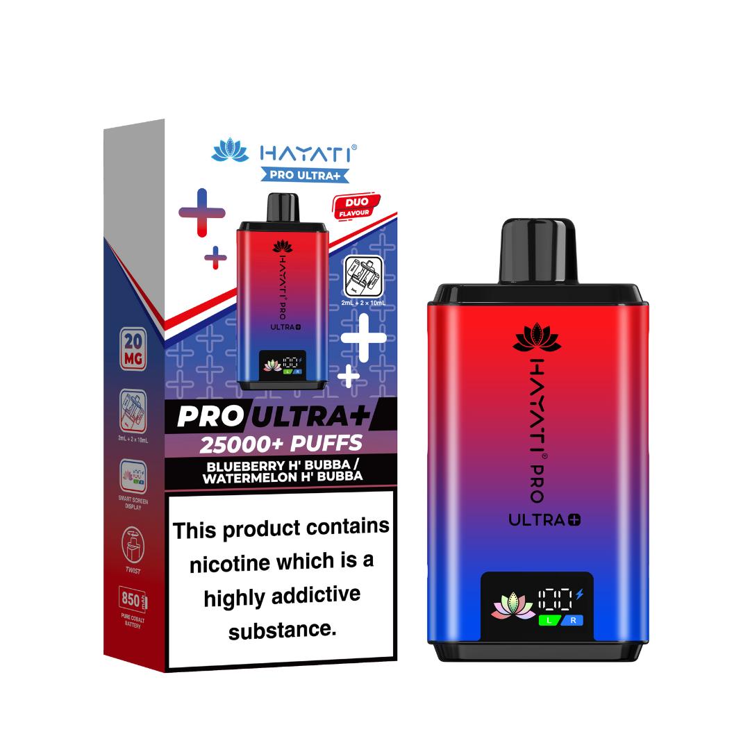 Hayati Pro Ultra+ 25K Vape Kit x5