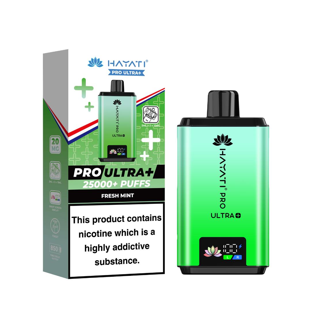 Hayati Pro Ultra+ 25K Vape Kit x5