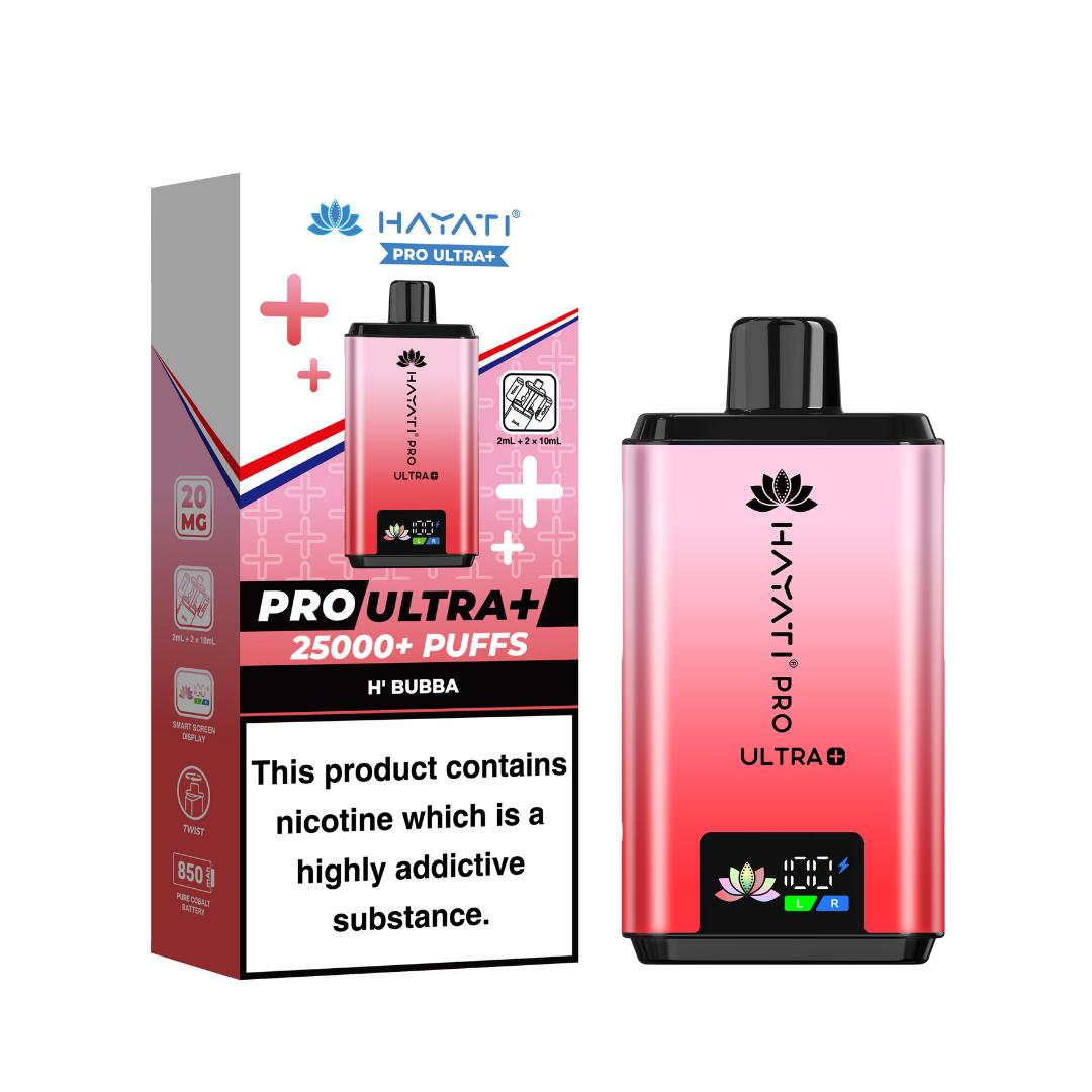 Hayati Pro Ultra+ 25K Vape Kit x5