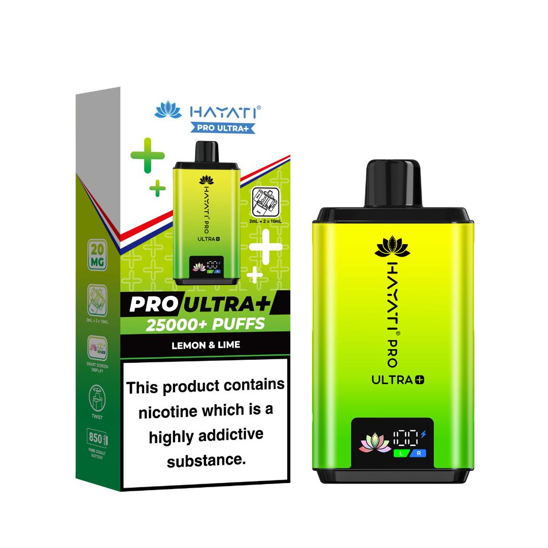Hayati Pro Ultra+ 25K Vape Kit x5