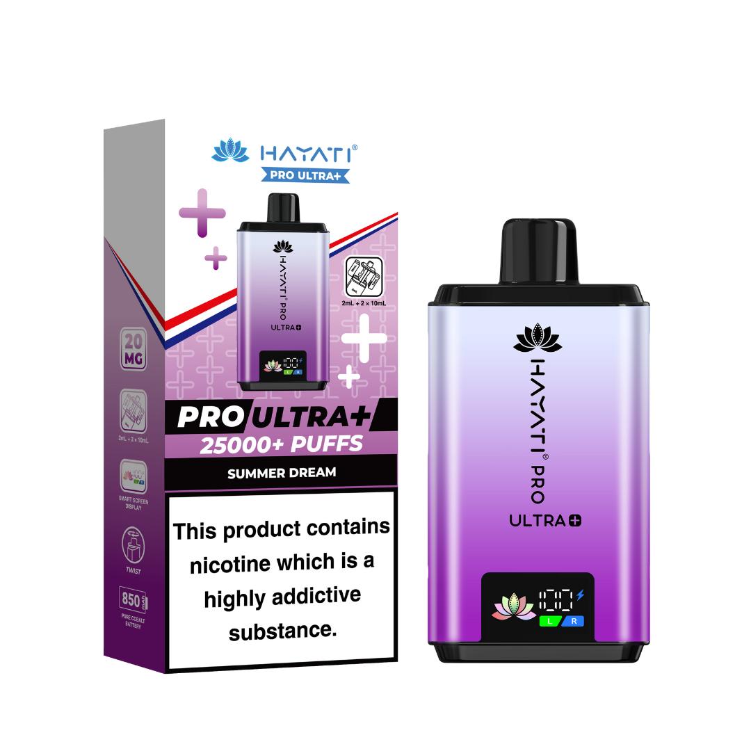 Hayati Pro Ultra+ 25K Vape Kit x5