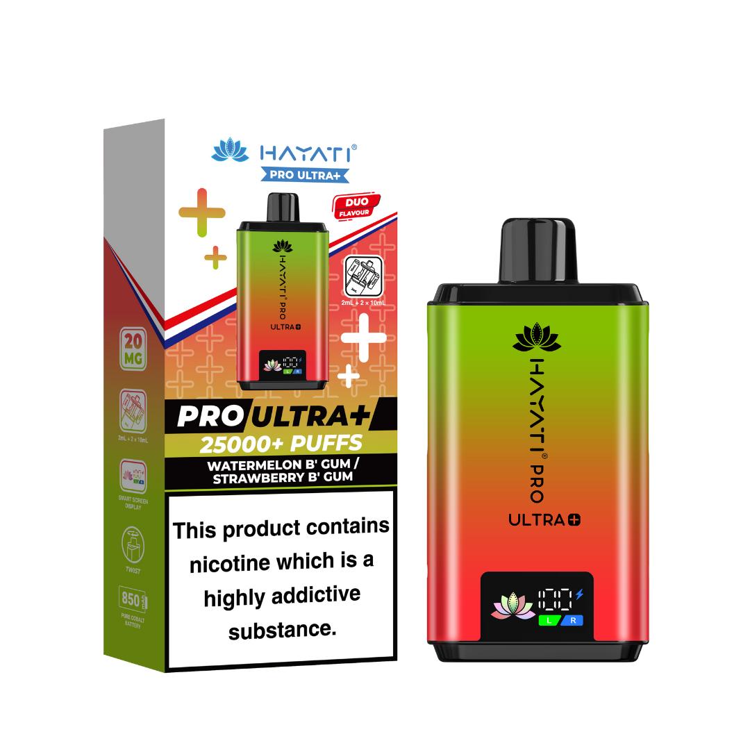 Hayati Pro Ultra+ 25K Vape Kit x5