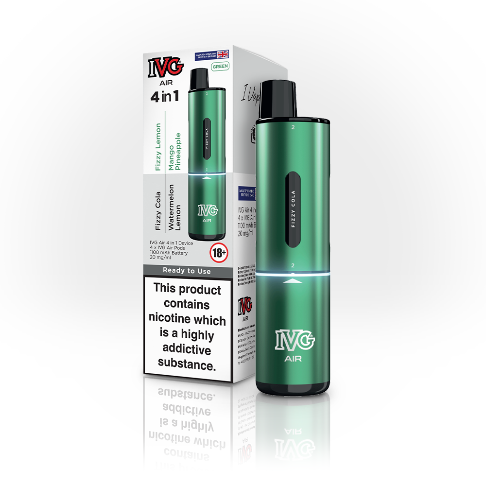 IVG Air 4 In 1 Green Series x5