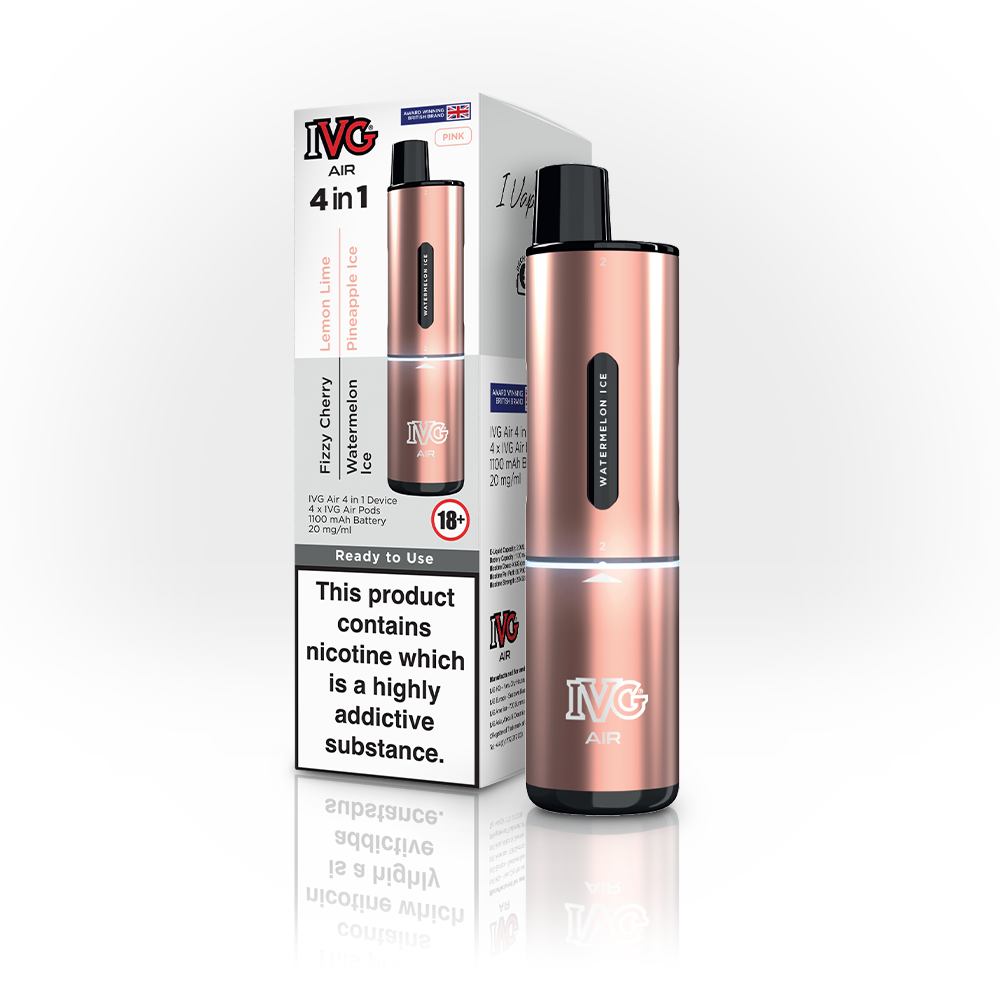 IVG Air 4 In 1 Pink Series x5