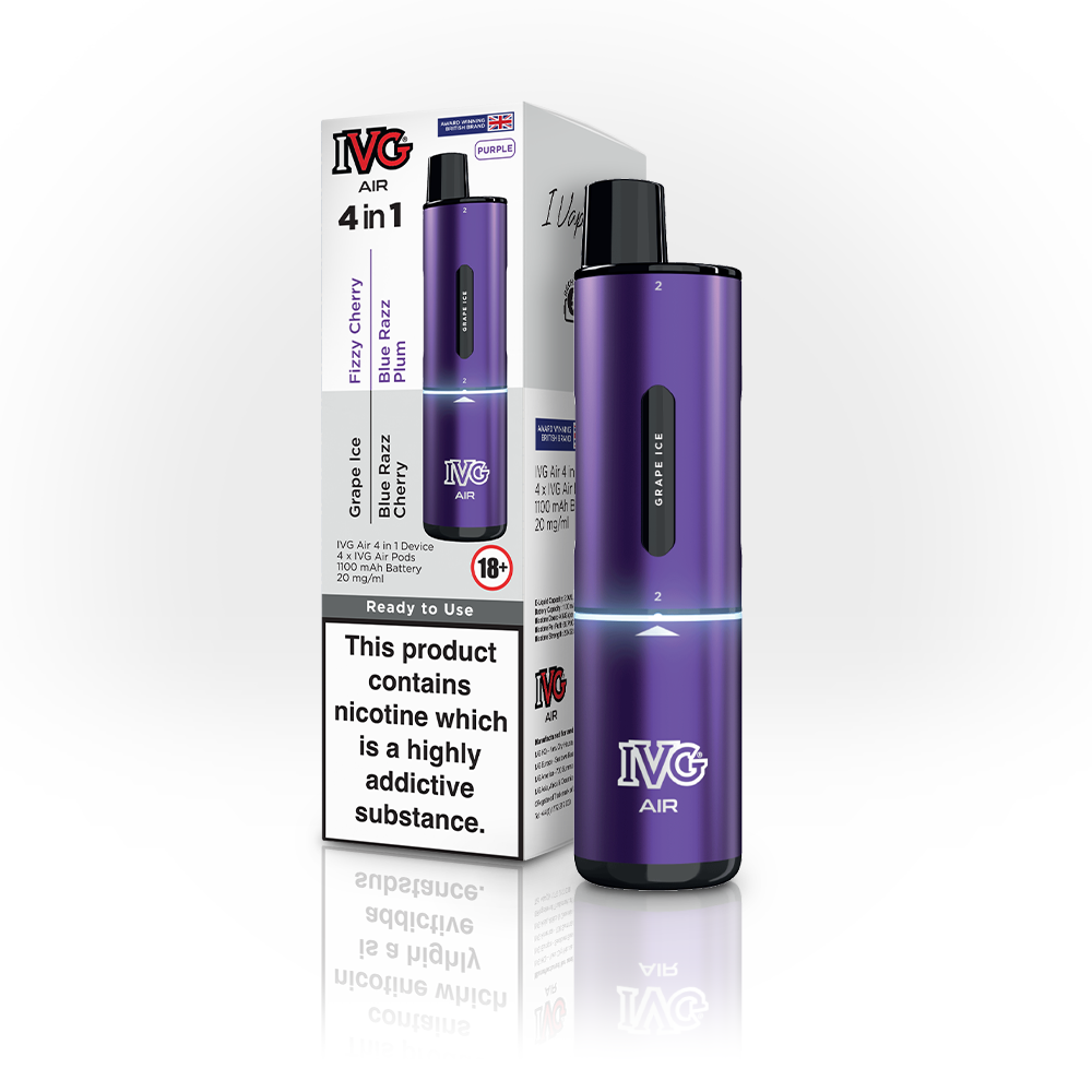 IVG Air 4 In 1 Purple Series x5