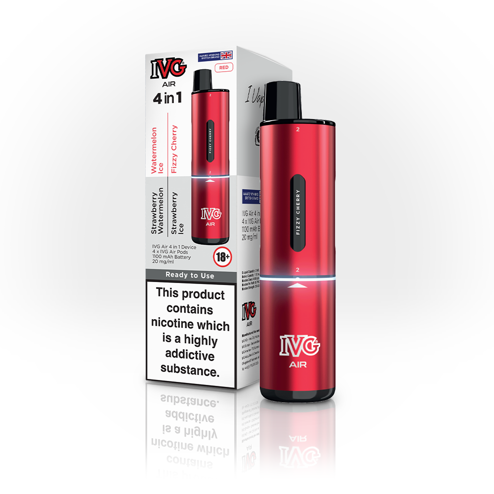 IVG Air 4 In 1 Red Series x5