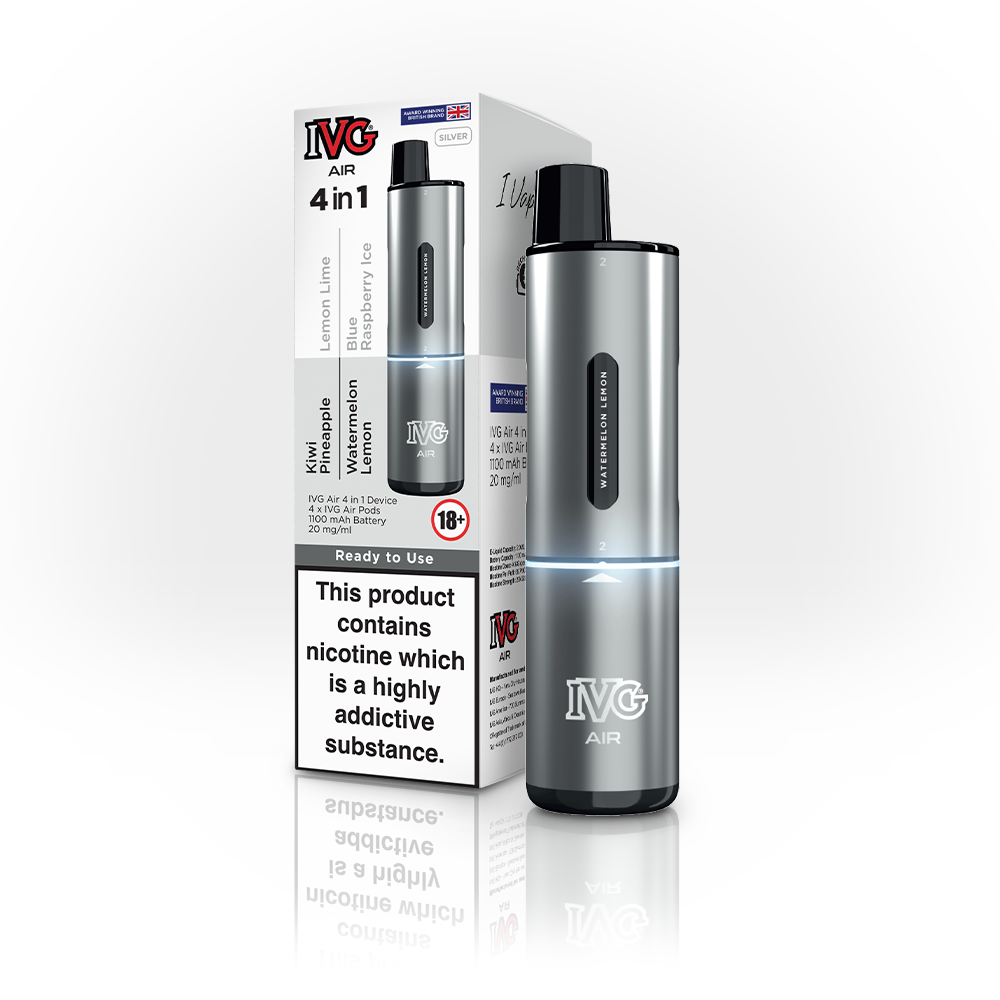 IVG Air 4 In 1 Silver Series x5