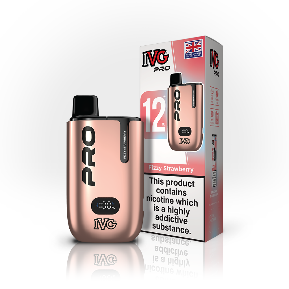 IVG Pro 12 Fizzy Strawberry x5
