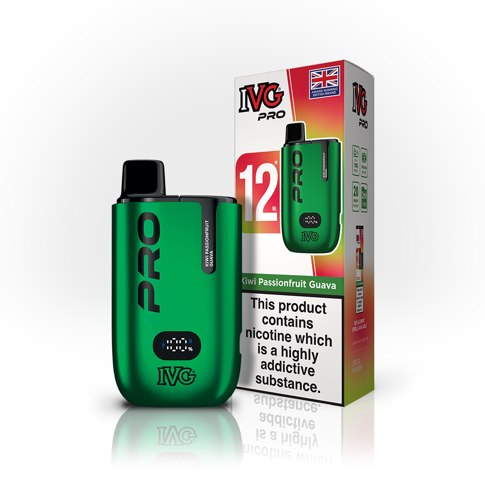 IVG Pro 12 Kiwi Passionfruit Guava x5