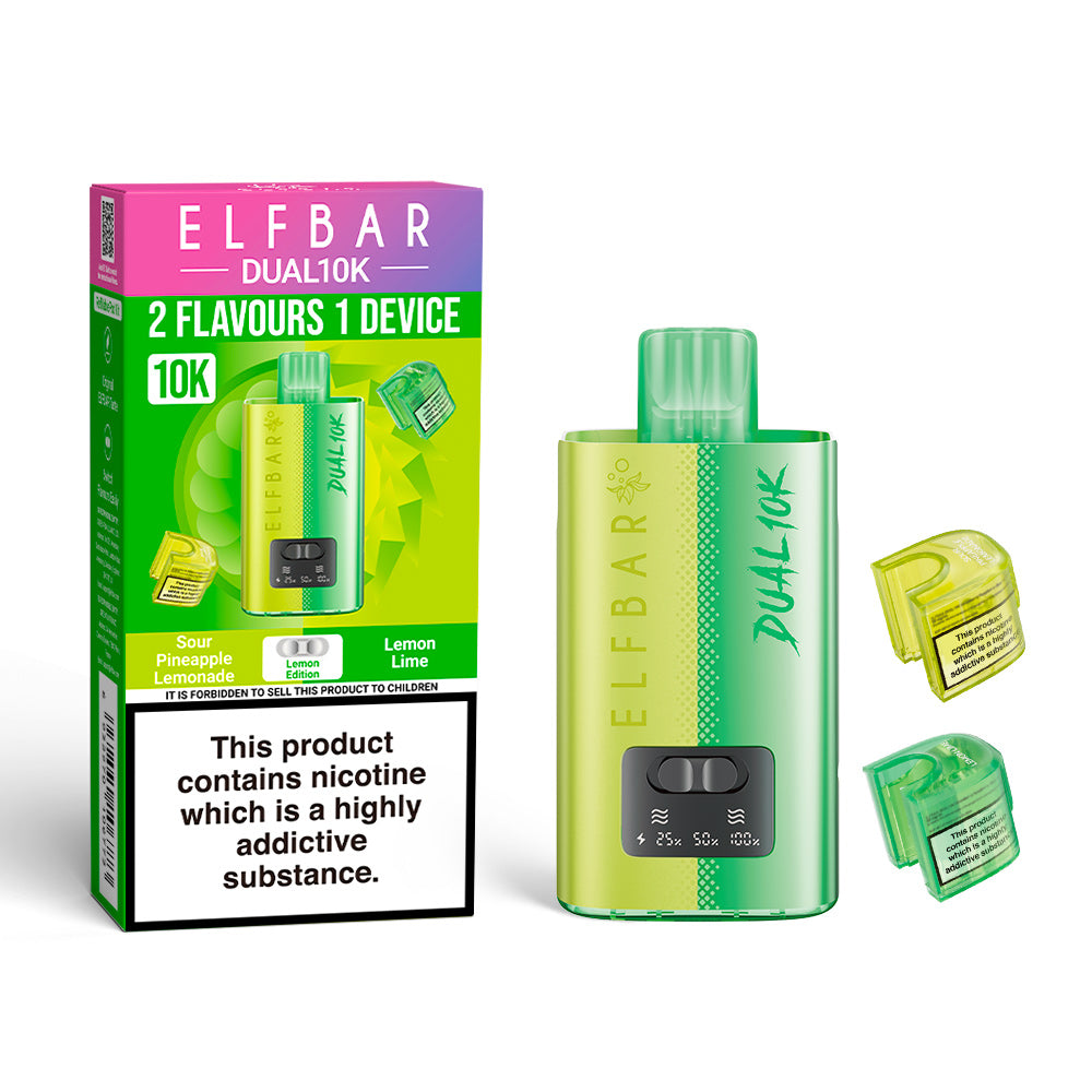 ELFBAR DUAL 10K Lemon Edition x5