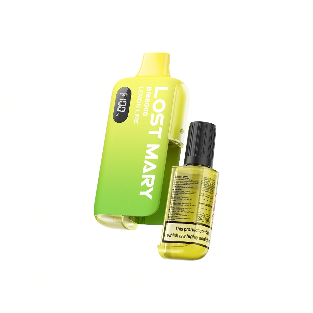 Lost Mary BM6000 Lemon Lime x5