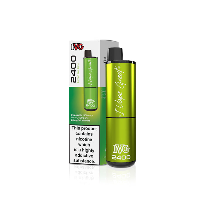 IVG 2400 Lemon and Lime x5