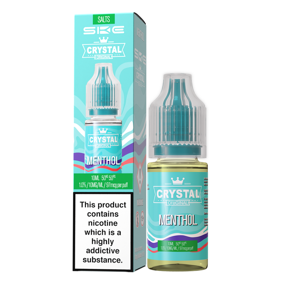 SKE Crystal Menthol Nic Salt x10