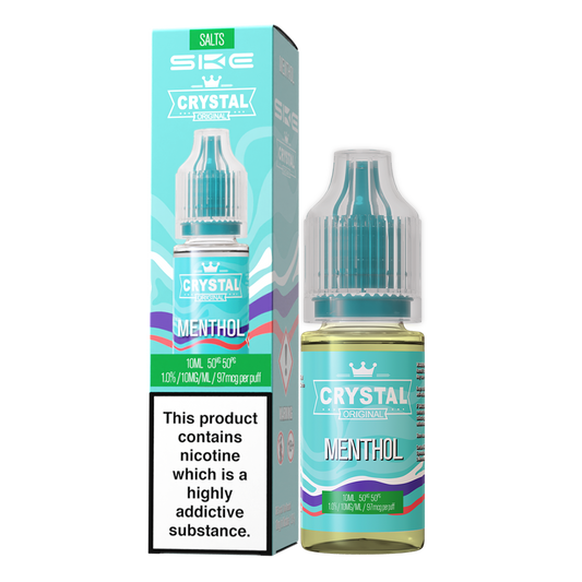 SKE Crystal Menthol Nic Salt x10