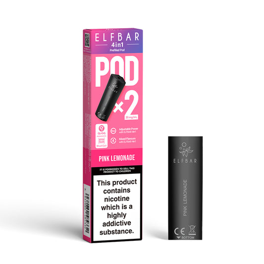 ELF BAR 4 in 1 Pods - Pink Lemonade x10