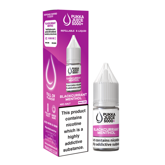 Pukka Juice 5000+ Blackcurrant Menthol x10