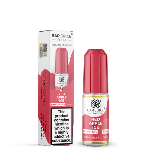 Bar Juice 5000 - Red Apple Ice Nic Salt x10