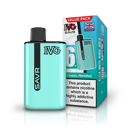 IVG Savr Classic Menthol x5