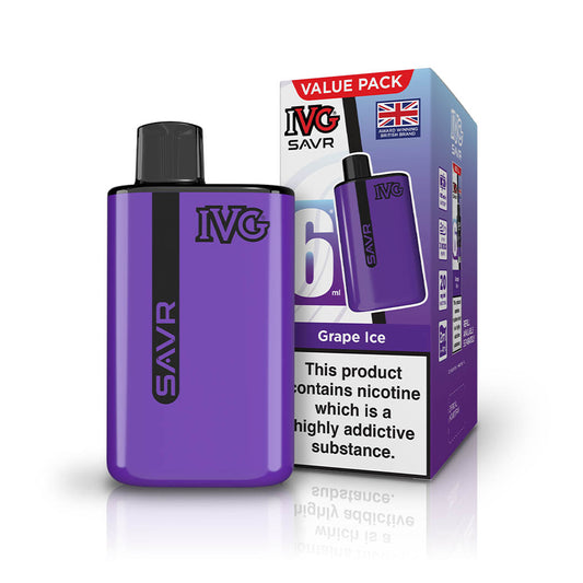 IVG Savr Grape Ice x5