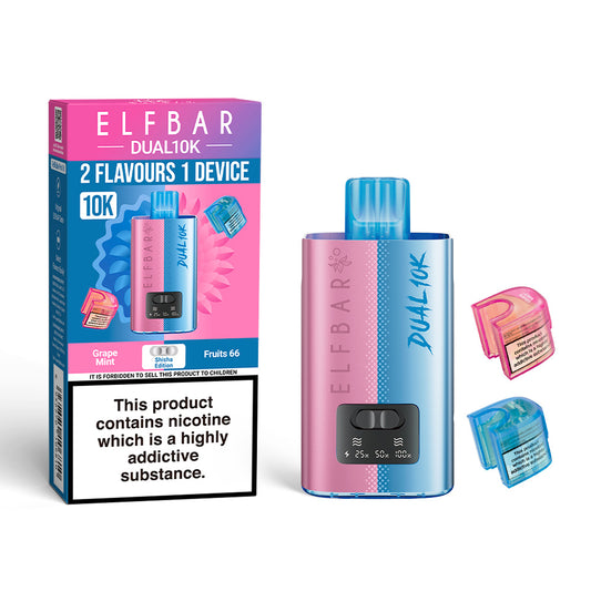 ELFBAR DUAL 10K Shisha Edition x5