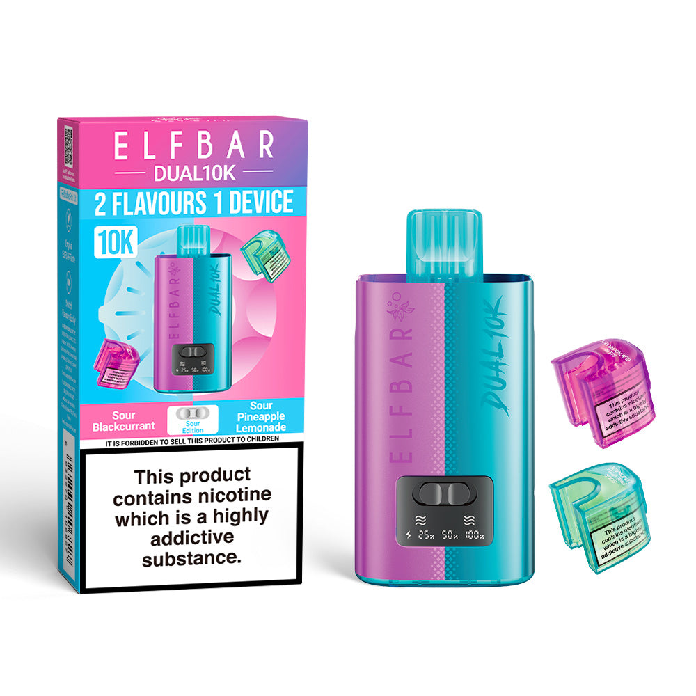 ELFBAR DUAL 10K Sour Edition x5