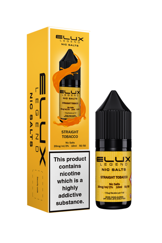 ELUX Legend Nic-Salt - Straight Tobacco x10