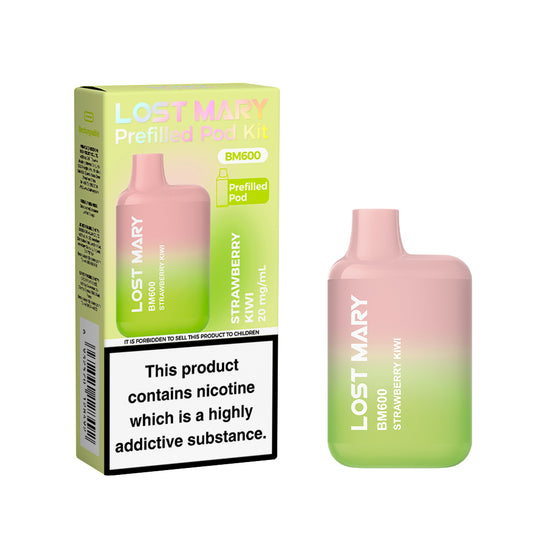 Lost Mary BM600 Pod Kit - Strawberry Kiwi x10