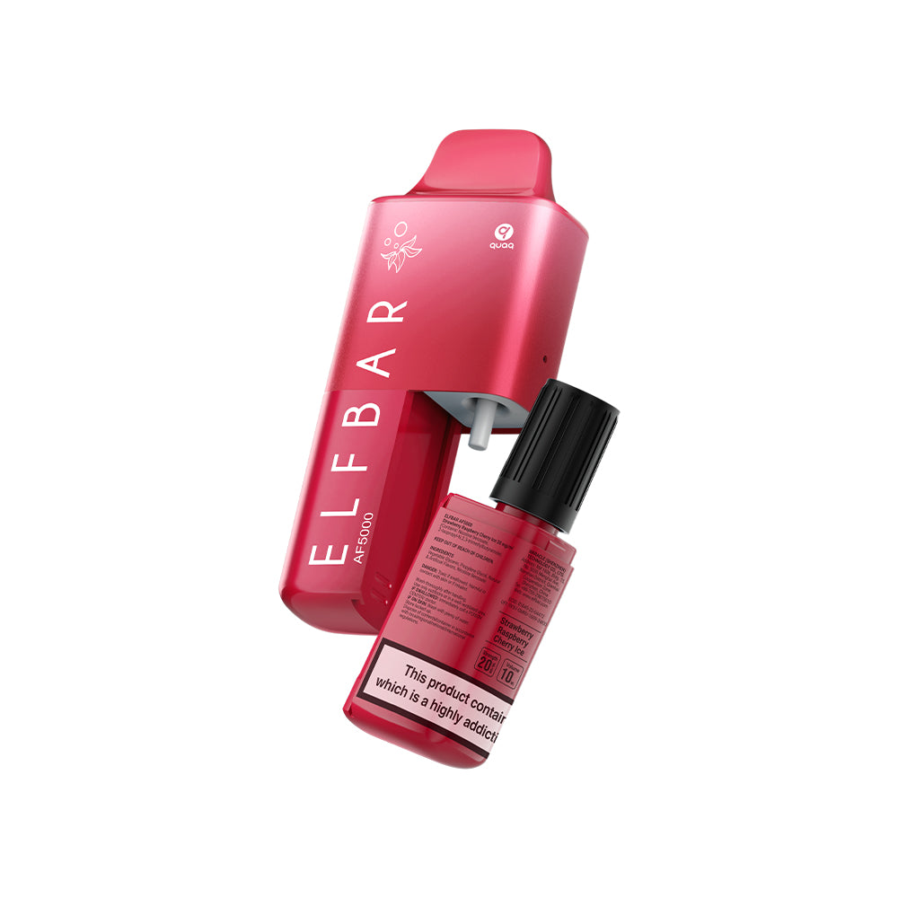 ELFBAR AF5000 Strawberry Raspberry Cherry Ice x5