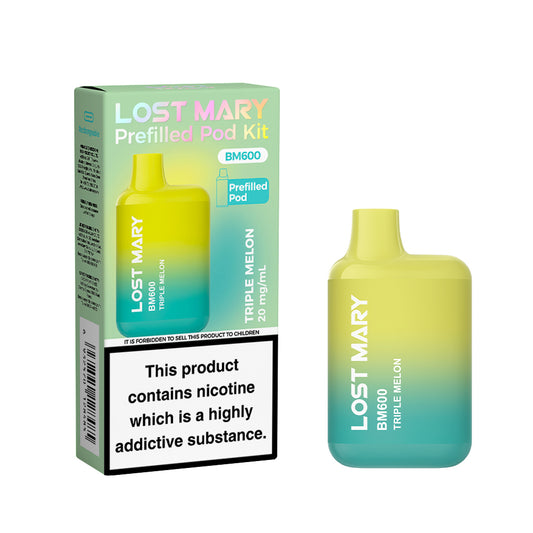 Lost Mary BM600 Pod Kit - Triple Melon x10