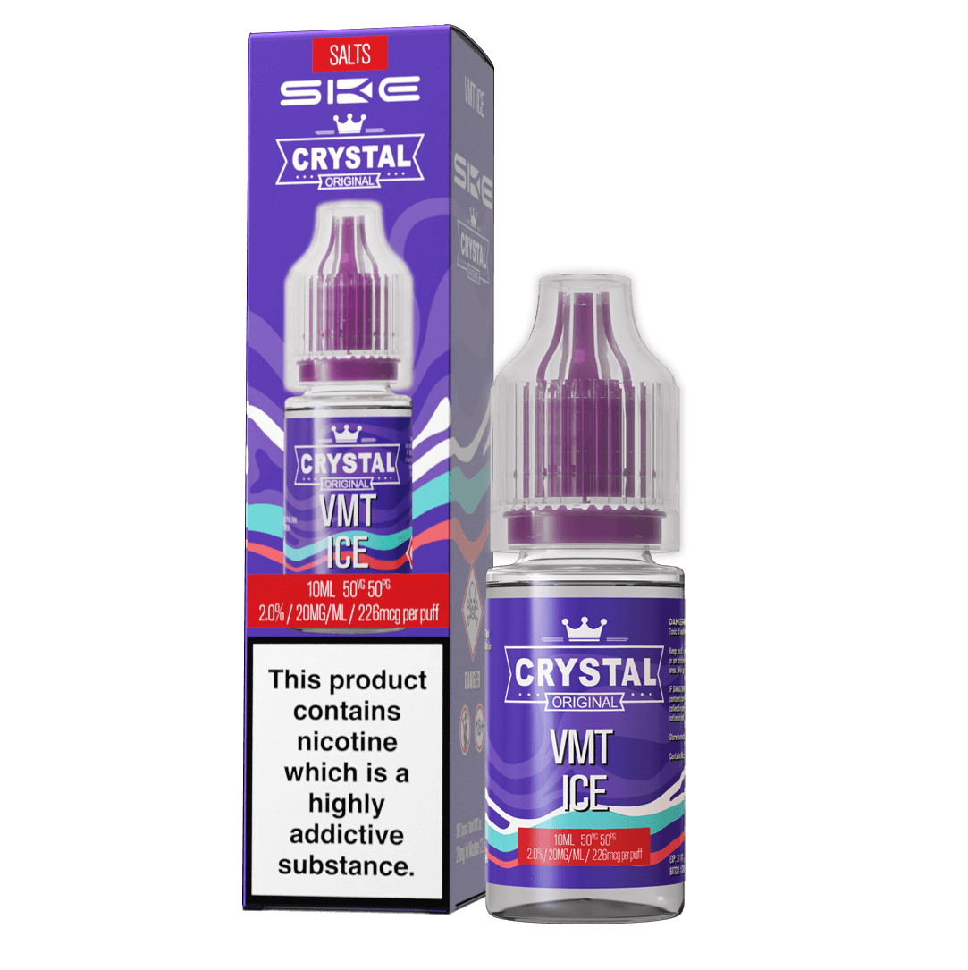 SKE Crystal VMT Ice Nic Salt x10