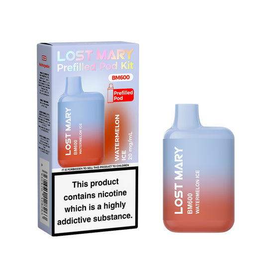 Lost Mary BM600 Pod Kit - Watermelon Ice x10