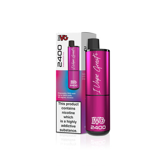 IVG 2400 Watermelon Ice x5