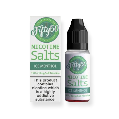 50 Fifty Ice Menthol Nic Salt.0