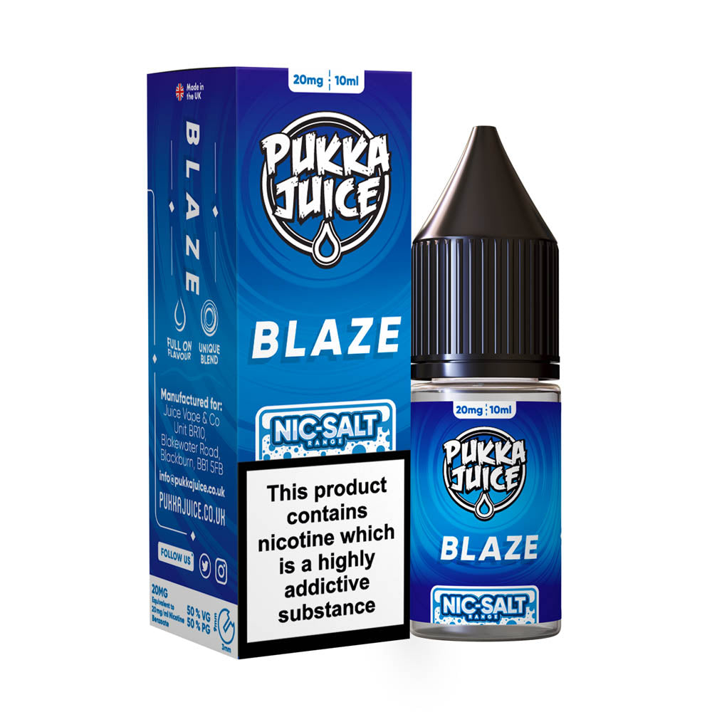 Pukka Juice Blaze Nic Salt x10