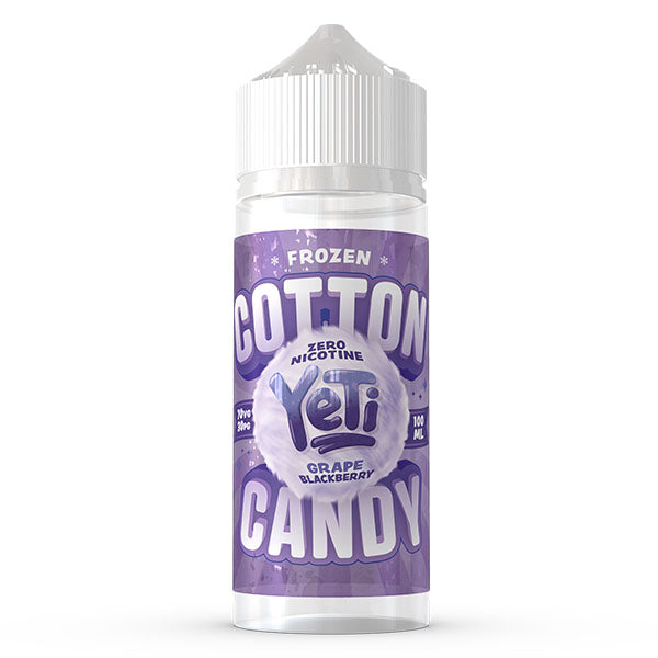 Yeti Frozen Cotton Candy - Grape Blackberry