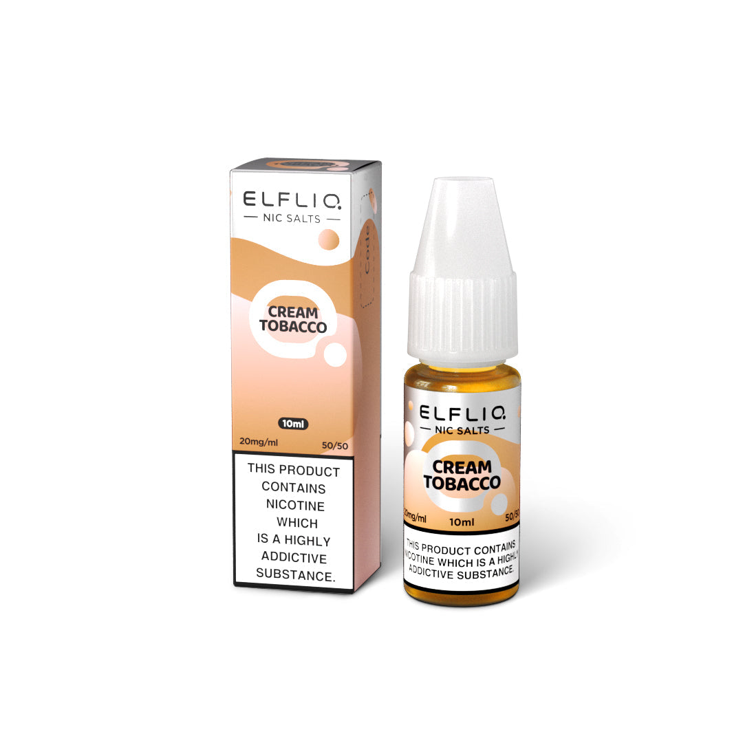 ELFLIQ - CREAM TOBACCO x10