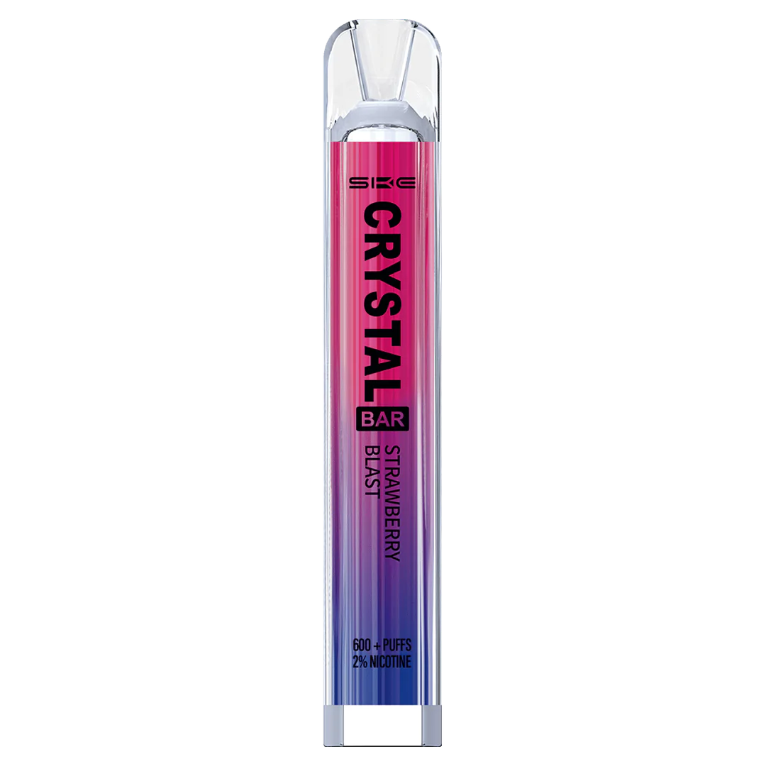 SKE CRYSTAL BAR - STRAWBERRY BLAST x10